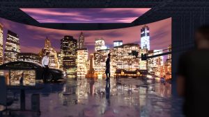 Sony Virtual Production Cityscape