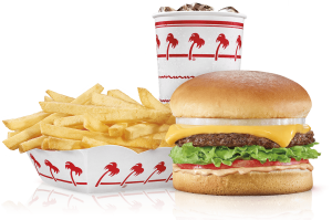 In N Out Cheeseburger Meal