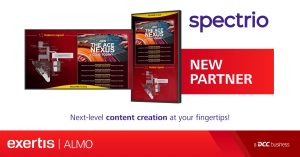 Exertis Almo Expands Digital Signage Content Creation Services with Spectrio