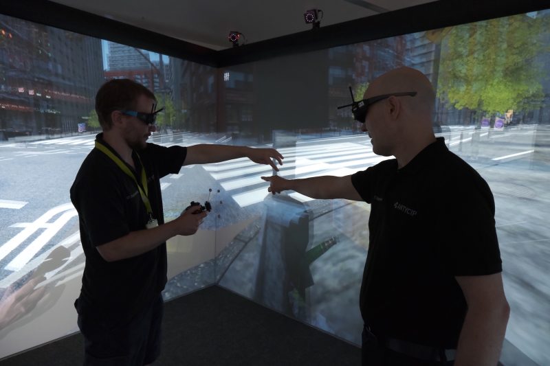 ST Engineering Antycip Creates VR CAVE for Oxford Brookes University