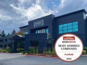 Planar Named One of Oregon’s Most Admired Companies