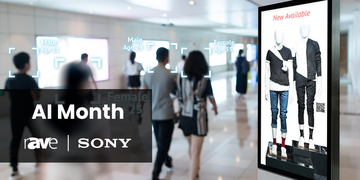 Sony AI Month Digital Signage