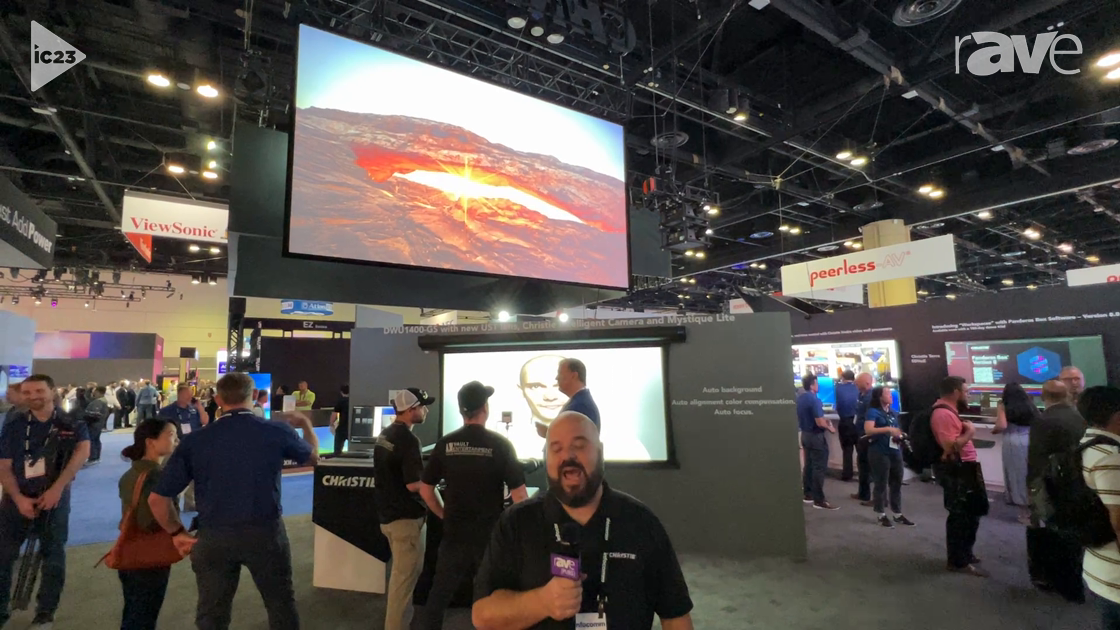 Christie Shows Off 4K22-HS Projector at InfoComm 2023